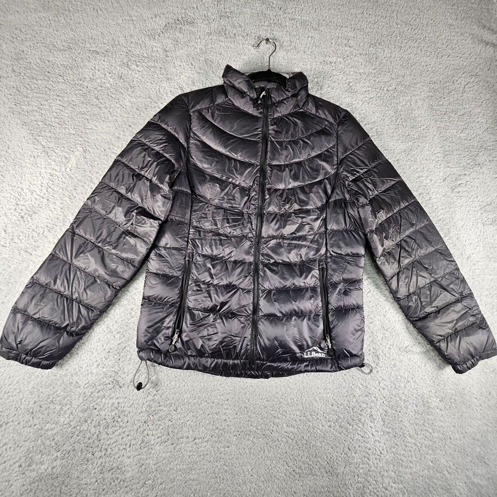 L.L. Bean Women's Black Quilted Lightweight Puffer Jacket